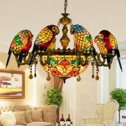 Luster in Tiffany-Stijl met...