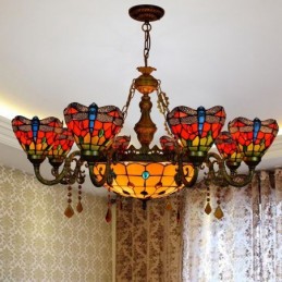 Luster in Tiffany-Stijl met...