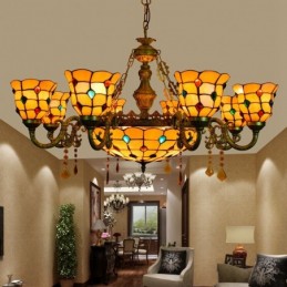 Pendellamp in Tiffany-Stijl...