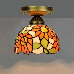 Plafonnier in Tiffany-Stijl...