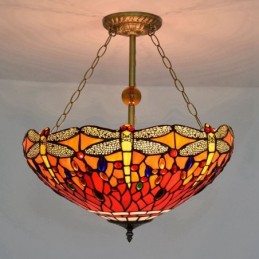 Pendellamp in Tiffany-Stijl...