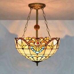 Pendellamp in Tiffany-Stijl...