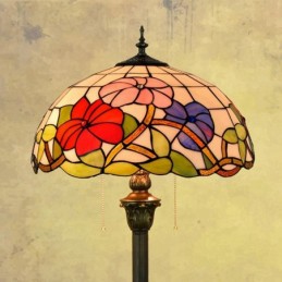 Vloerlamp in Tiffany-Stijl...