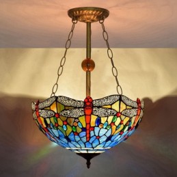 Pendellamp in Tiffany-Stijl...