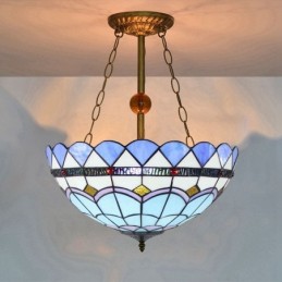 Pendellamp in Tiffany-Stijl...
