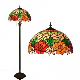Vloerlamp in Tiffany-Stijl...