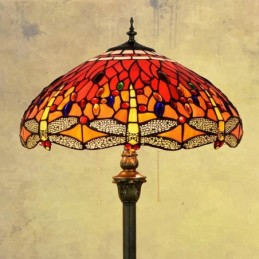 Vloerlamp in Tiffany-Stijl...