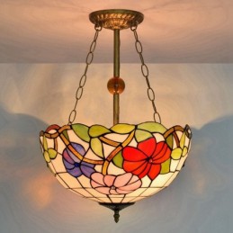 Pendellamp in Tiffany-Stijl...