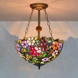 Pendellamp in Tiffany-Stijl...
