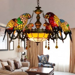 Pendellamp in Tiffany-Stijl...