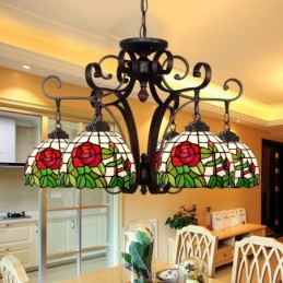 Pendellamp in Tiffany-Stijl...