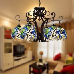 Pendellamp in Tiffany-Stijl...