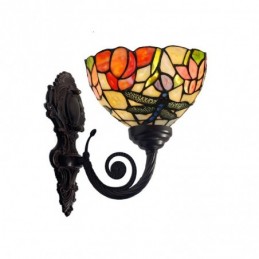 Wandlamp in Tiffany-Stijl...