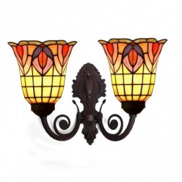 Wandlamp in Tiffany-Stijl...