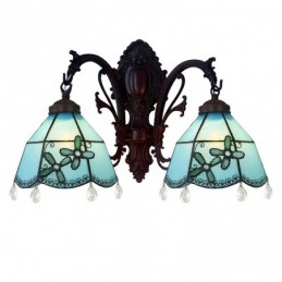 Wandlamp in Tiffany-Stijl...