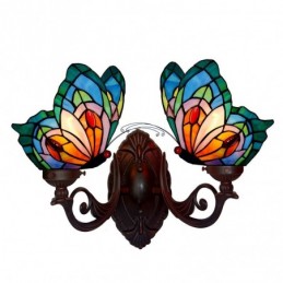 Wandlamp in Tiffany-Stijl...