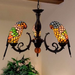 Pendellamp in Tiffany-Stijl...