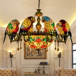 Pendellamp in Tiffany-Stijl...