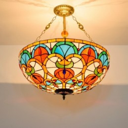 Pendellamp in Tiffany-Stijl...