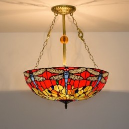 Pendellamp in Tiffany-Stijl...