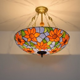 Pendellamp in Tiffany-Stijl...