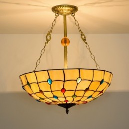 Pendellamp in Tiffany-Stijl...