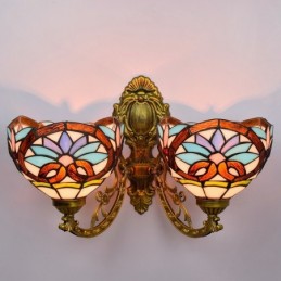 Wandlamp in Tiffany-Stijl...