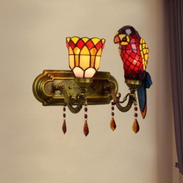 Wandlamp in Tiffany-Stijl...