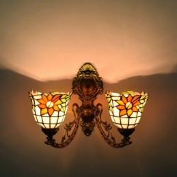 Wandlamp in Tiffany-Stijl...