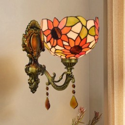 Wandlamp in Tiffany-Stijl...