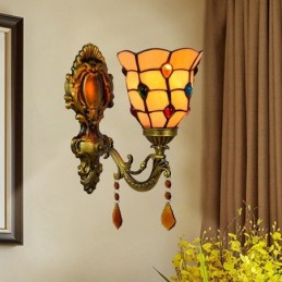 Wandlamp in Tiffany-Stijl...