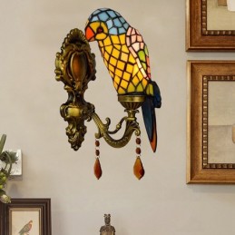 Wandlamp in Tiffany-Stijl...