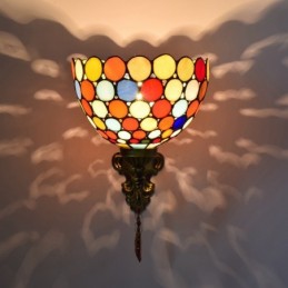 Wandlamp in Tiffany-Stijl...