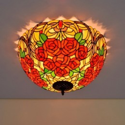 Plafonnier in Tiffany-Stijl...