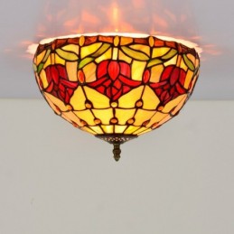 Plafonnier in Tiffany-Stijl...