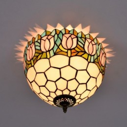 Plafonnier in Tiffany-Stijl...