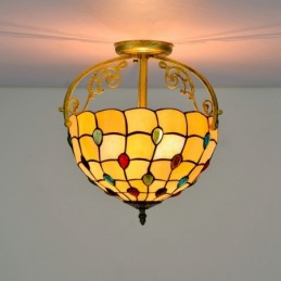 Plafonnier in Tiffany-Stijl...