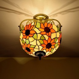 Plafonnier in Tiffany-Stijl...