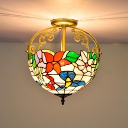 Plafonnier in Tiffany-Stijl...