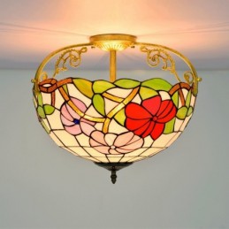 Plafonnier in Tiffany-Stijl...