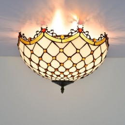 Plafonnier in Tiffany-Stijl...