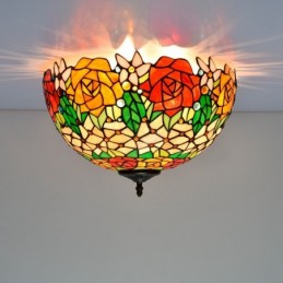 Plafonnier in Tiffany-Stijl...