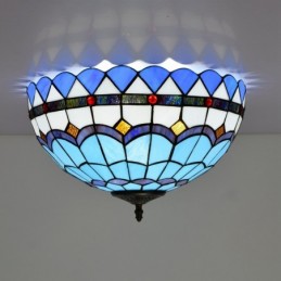 Plafonnier in Tiffany-Stijl...