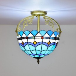 Plafonnier in Tiffany-Stijl...