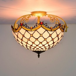 Plafonnier in Tiffany-Stijl...