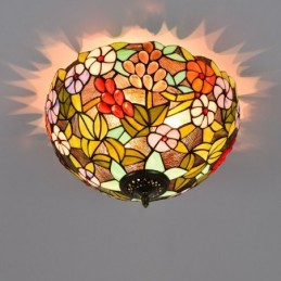 Plafonnier in Tiffany-Stijl...