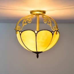 Plafonnier in Tiffany-Stijl...
