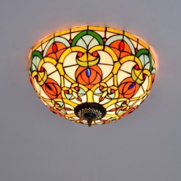 Plafonnier in Tiffany-Stijl...