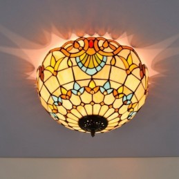 Plafonnier in Tiffany-Stijl...
