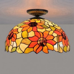 Plafonnier in Tiffany-Stijl...